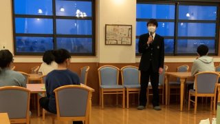 入寮式の様子