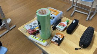 【学園祭】養生テープと塗料などなど