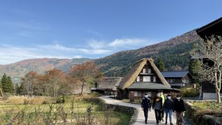 学生寮 五箇山遠足