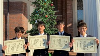 科学部「とやま科学オリンピック2022」受賞者です！