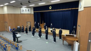 合唱コンクールに向けた練習が始まりました！
