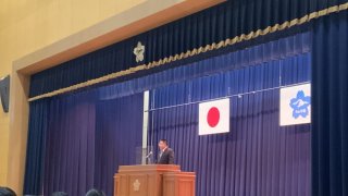 2学期終業式 武島副校長 式辞 サッカーW杯と長嶋一茂氏に学ぶ努力の仕方
