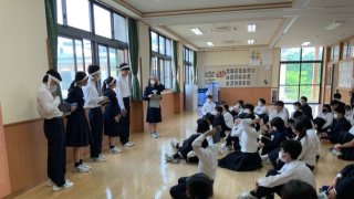 【中学】学習コンテストの事前学習会を行いました！