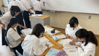 【中学1年生】学年数学を行いました！