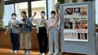 【高校1年生・2年生】英国語学研修出発式が行われました。