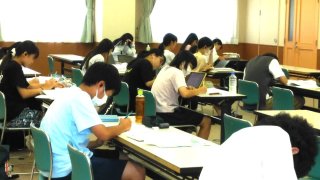 学生寮 一日勉強会