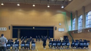 合唱コンクールたて割り練習会