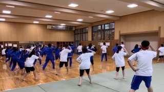 【高校】体育大会の団活動が始まっています