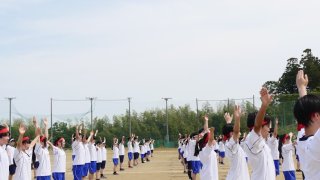 【高校】第１７回体育大会②開会式～100ｍ走～障害物競走～