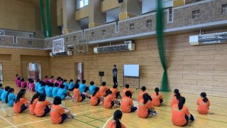 オリジナルクラスTシャツで臨む球技大会！