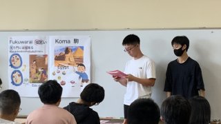 【高１イギリス語学研修】事前学習学内発表会が行われました