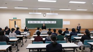 学生寮　令和８年度入寮式