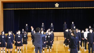 合唱コンクール 中学2年 合唱練習