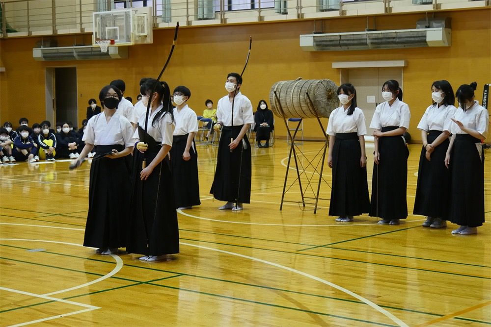 熱意があふれた部活動紹介式