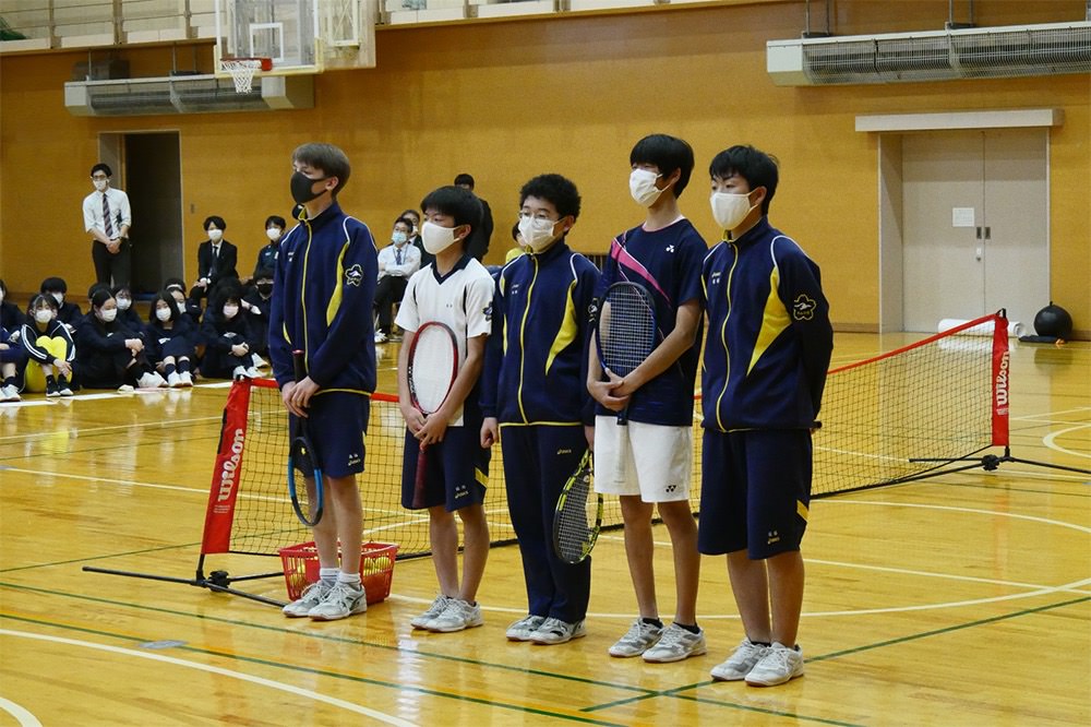 熱意があふれた部活動紹介式