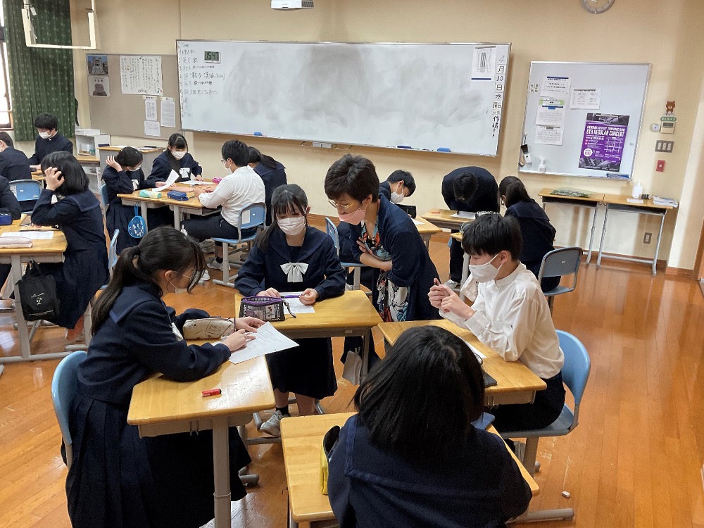 中3道徳「手紙 拝啓 十五の君へ」