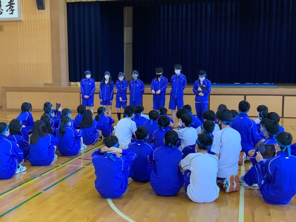 体育大会結団式を実施しました