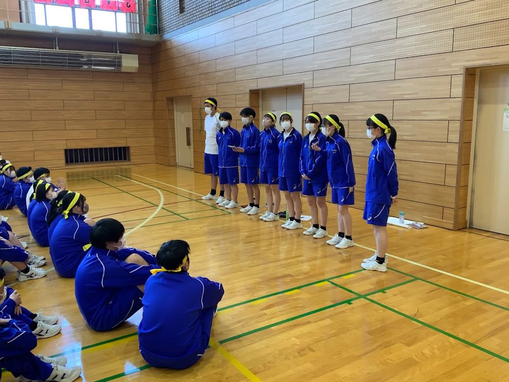 体育大会結団式を実施しました