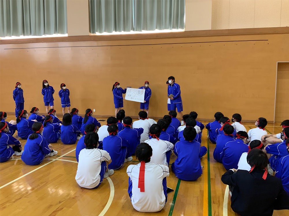 体育大会結団式を実施しました
