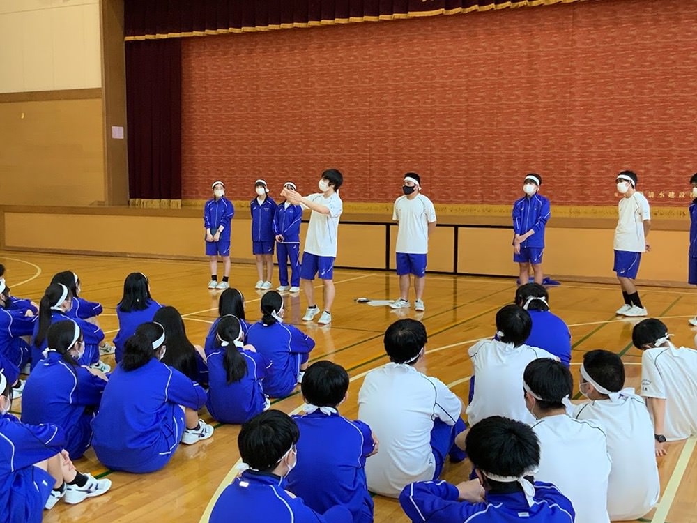 体育大会結団式を実施しました