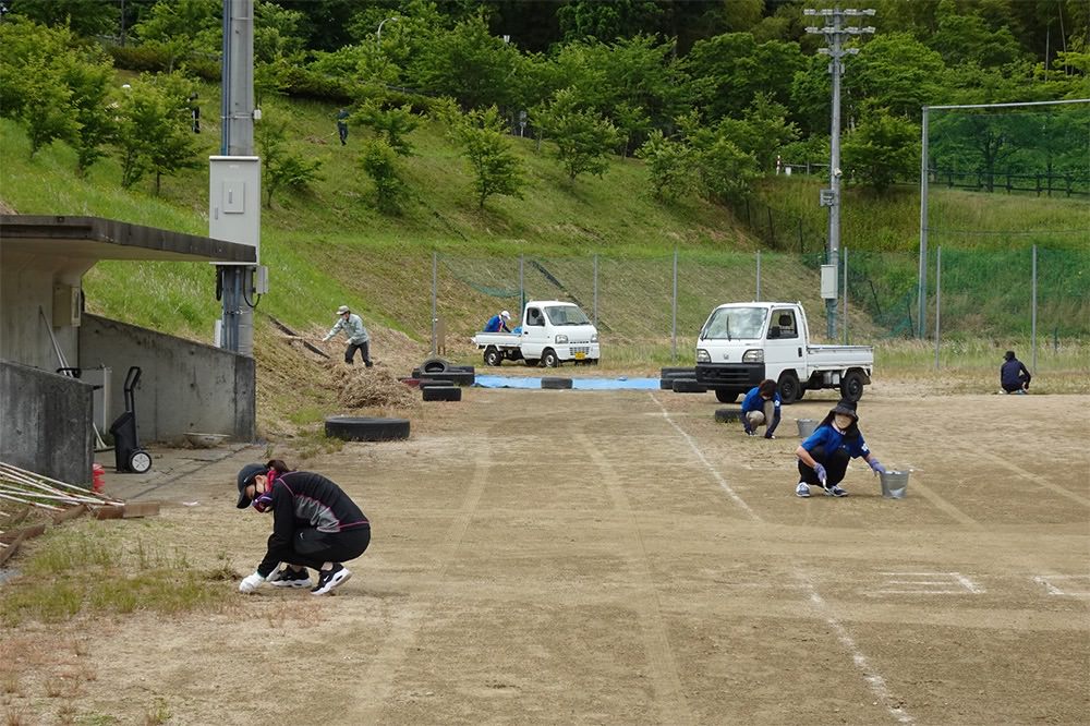 学校清掃奉仕活動