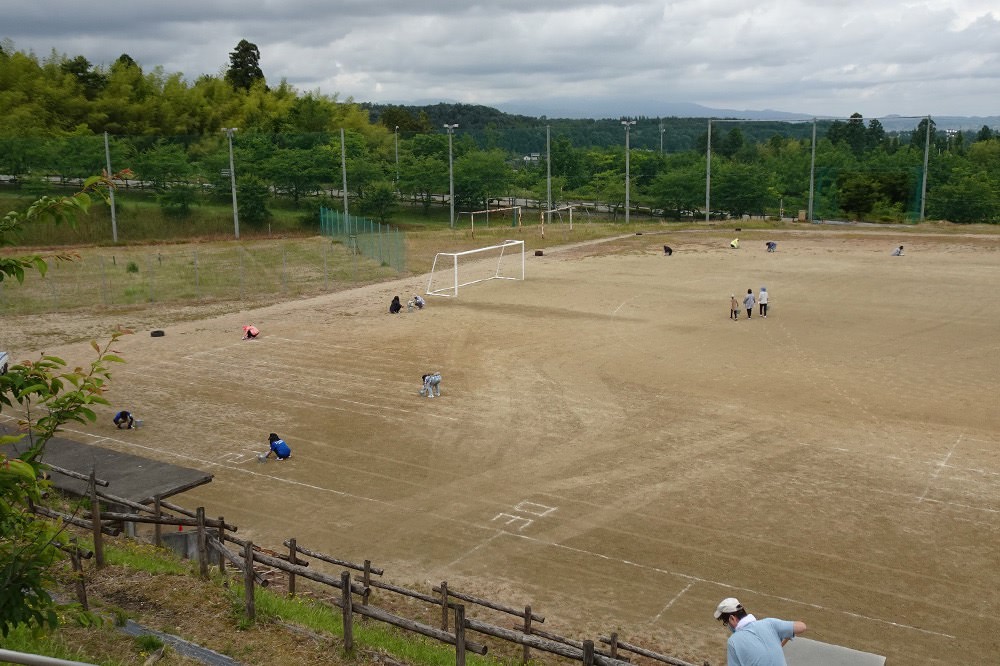 学校清掃奉仕活動