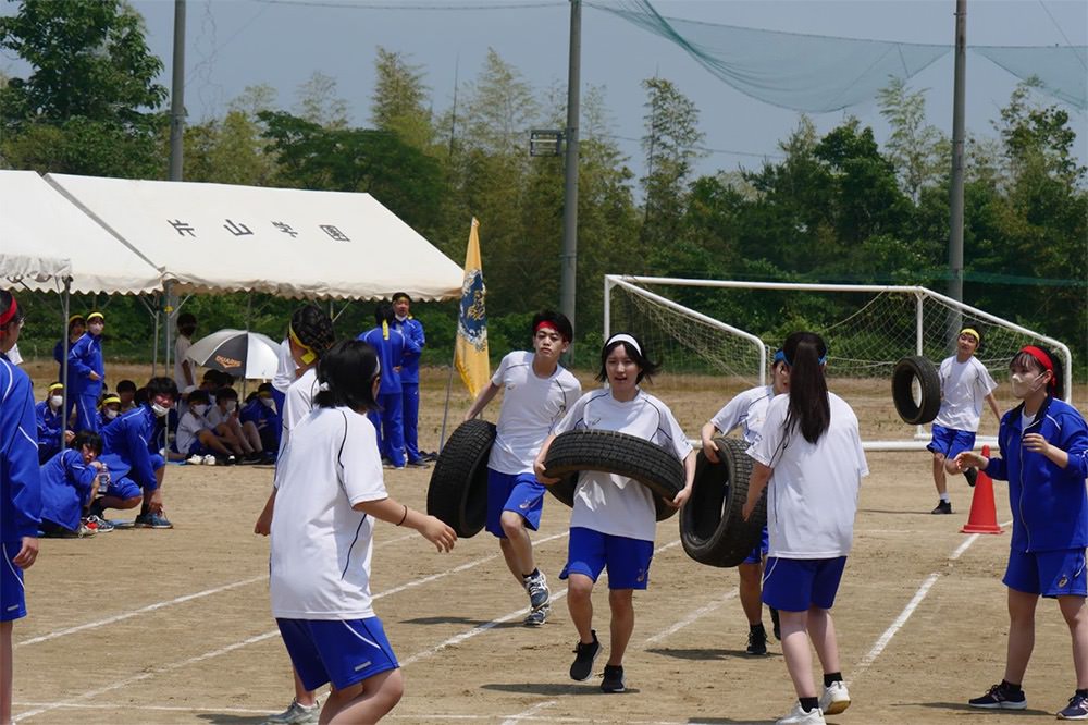 高等学校 第15回体育大会が実施されました