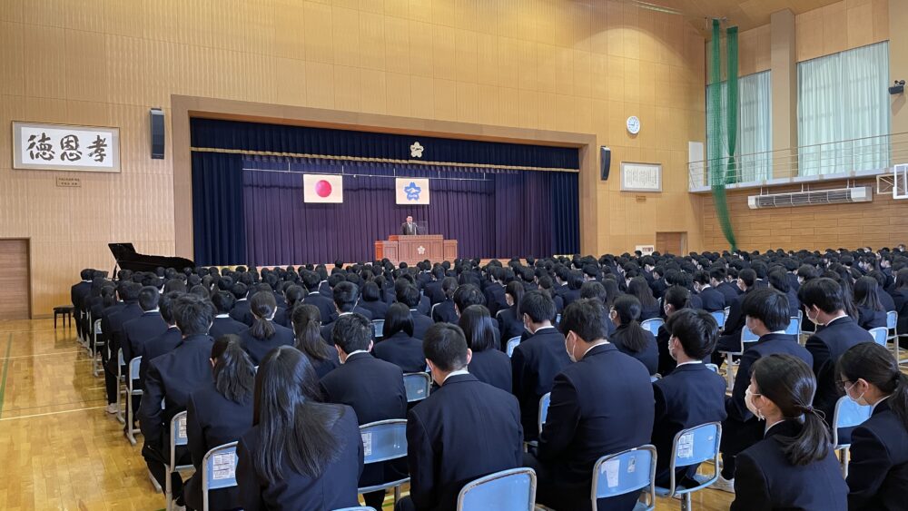 【始業式】本日より3学期のスタートです。