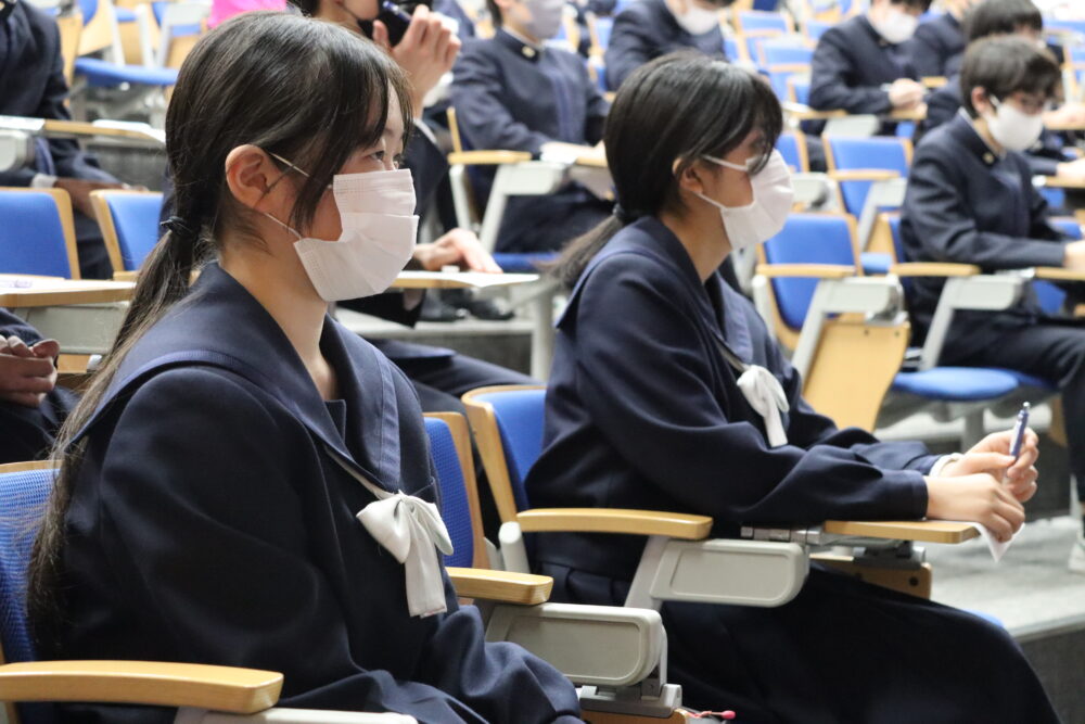 【中学2年生】いのちの講演会