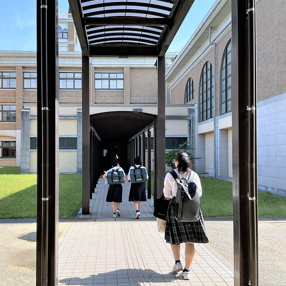 徒歩1分の通学時間