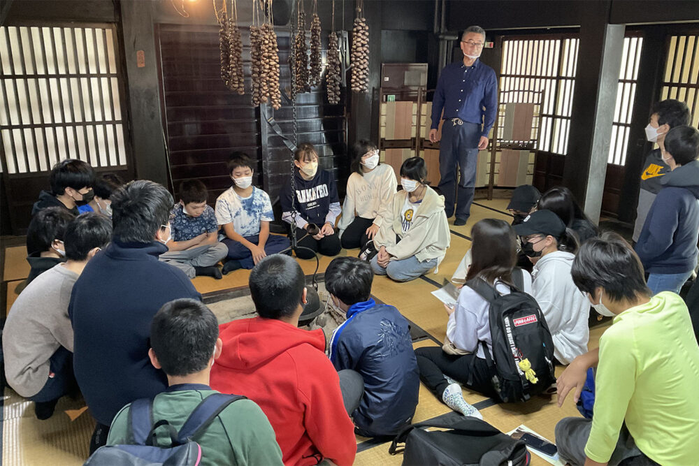 学生寮の五箇山遠足